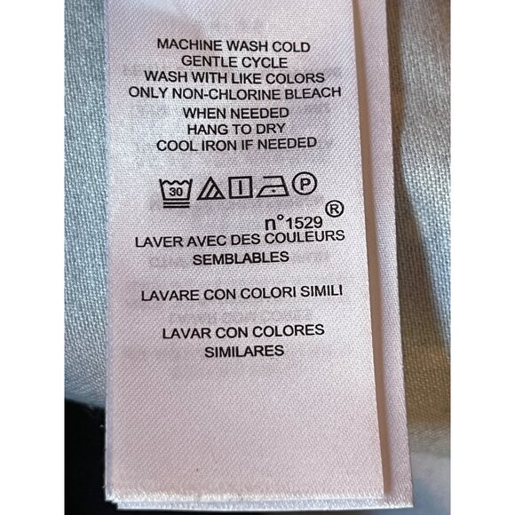 Lauren Ralph Lauren Women's Navy & White Polka Dot Straight Leg Trousers Size 16 - Picture 10 of 10